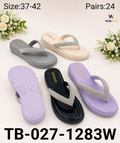 WalkWell Women's Rhinestone Comfort Flip-Flops