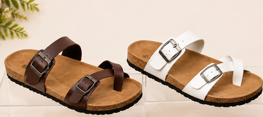 WalkWell Comfort Cork Footbed Sandals