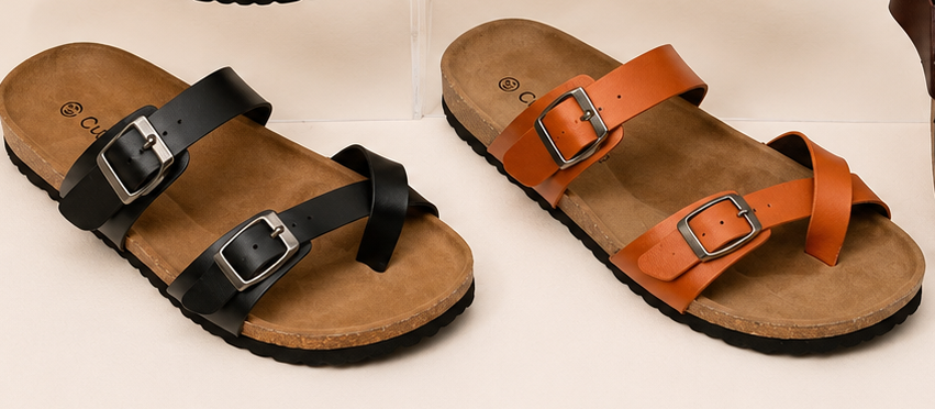 WalkWell Comfort Cork Footbed Sandals