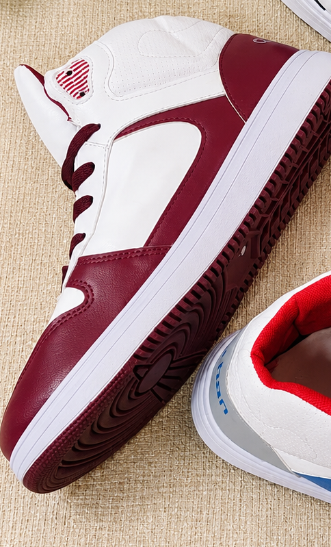 WalkWell High-Top Casual Sneakers