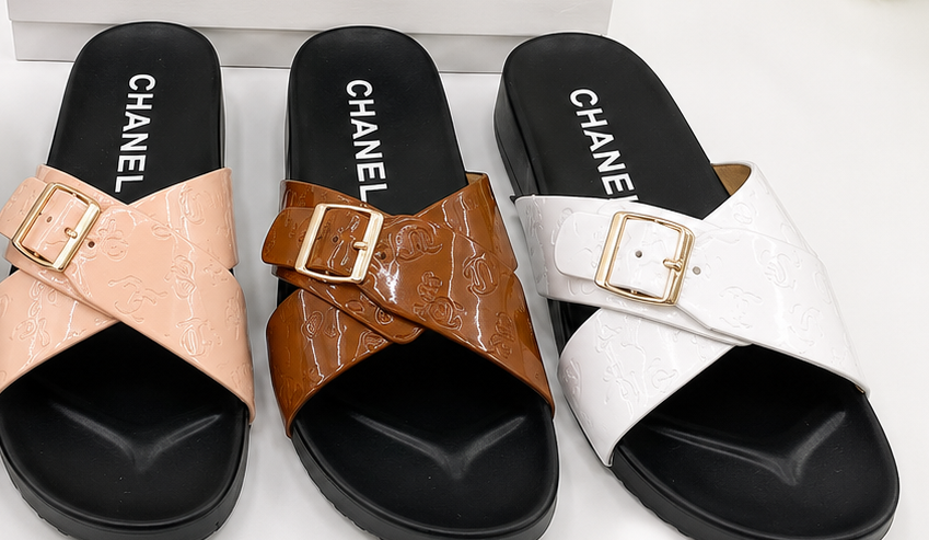 WalkWell Premium Cross-Band Slides
